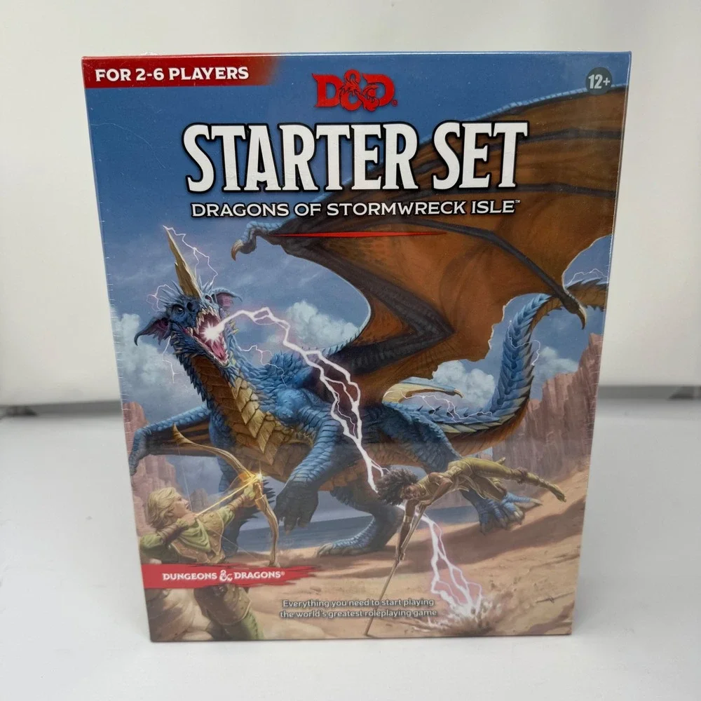 Dungeons & Dragons Starter Set Dragons of Stormwreck Isle New Sealed RPG Fantasy